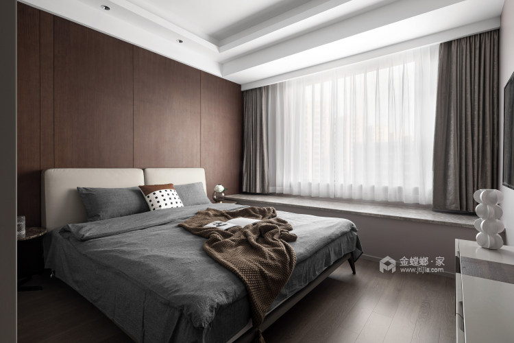 120平碧桂园龙城天悦现代风格-卧室效果图及设计说明