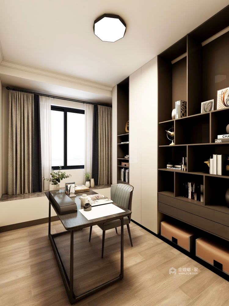 144平翡翠湾现代风格-卧室效果图及设计说明
