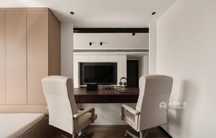 121平林景紫园现代风格-至素至简 气质非凡-卧室效果图及设计说明