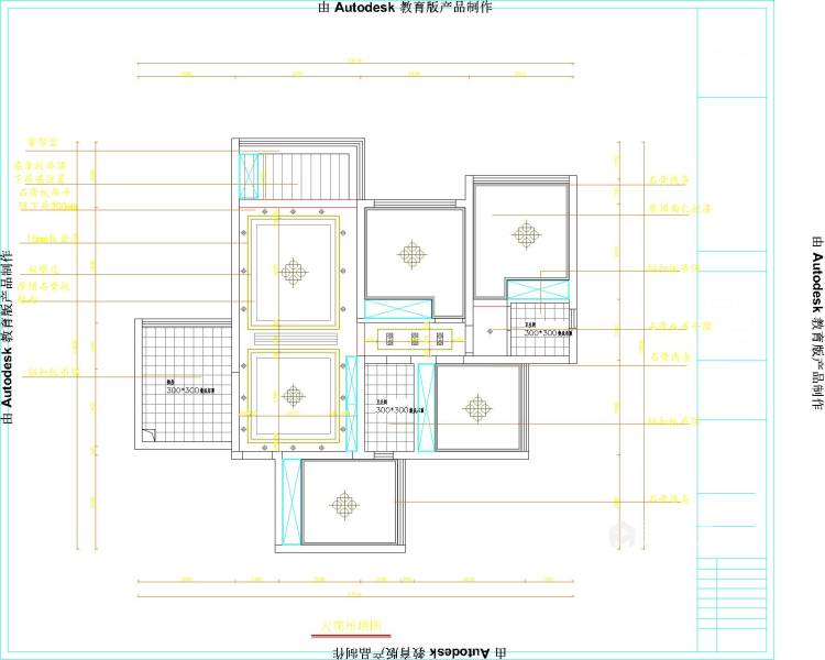 118平君雁皇家尊邸现代风格-平面设计图及设计说明