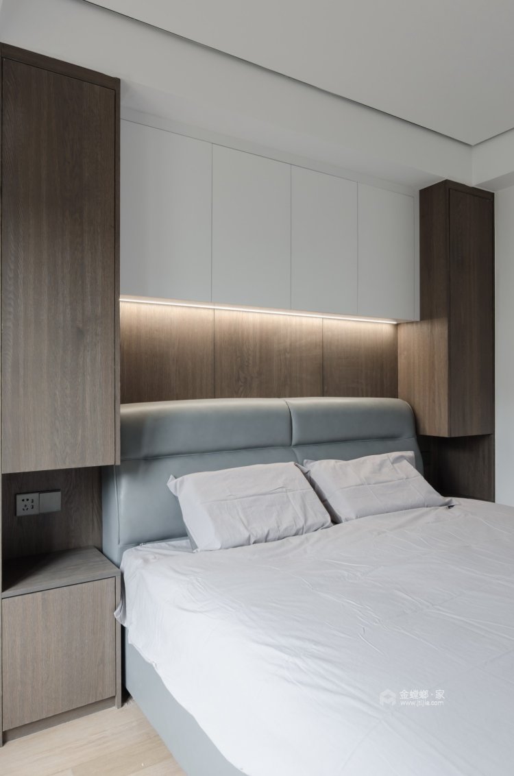 168平国颂府现代风格-极简光影，向心而生的慢生活-卧室效果图及设计说明