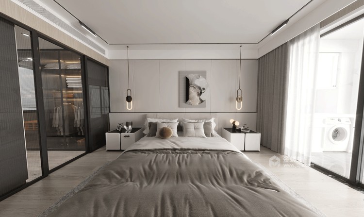 183平同进君望简美风格-卧室效果图及设计说明