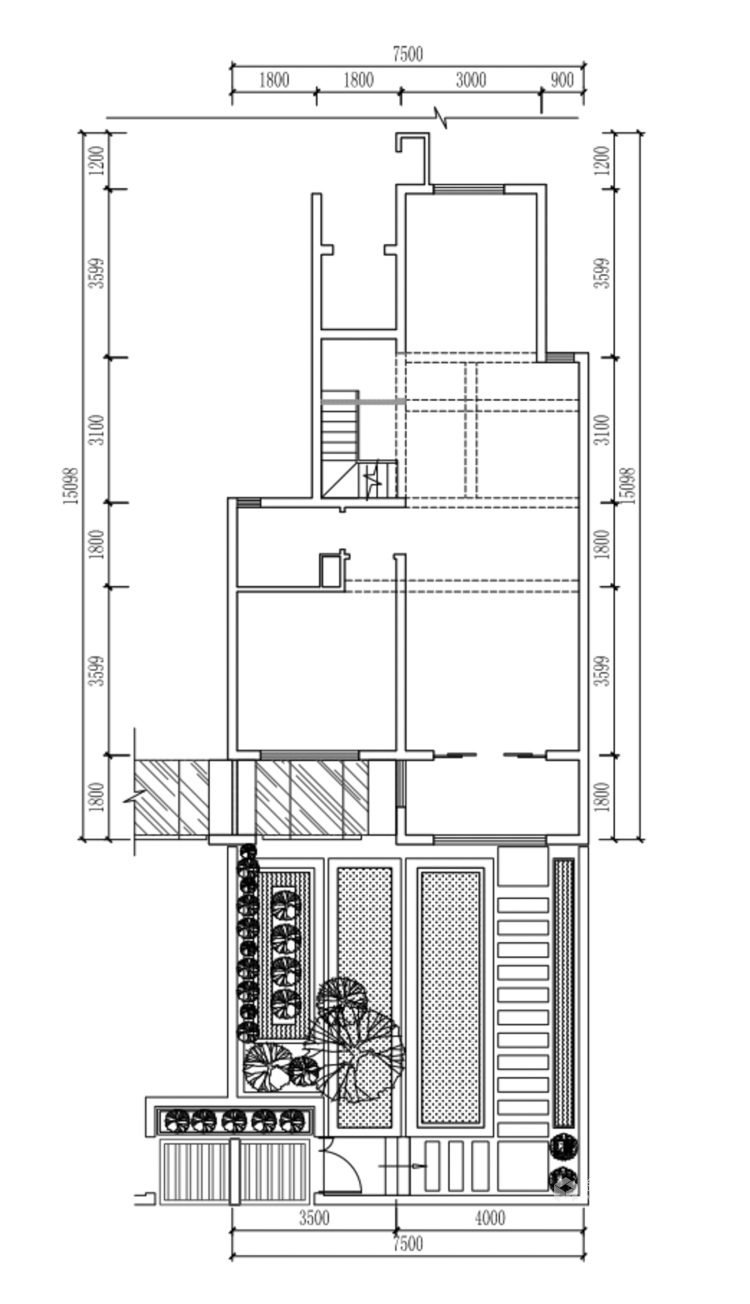 160平鲁能公馆现代风格-业主需求&原始结构图