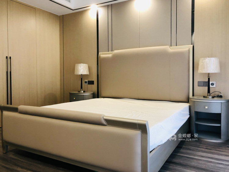160平鲁能公馆现代风格-卧室效果图及设计说明