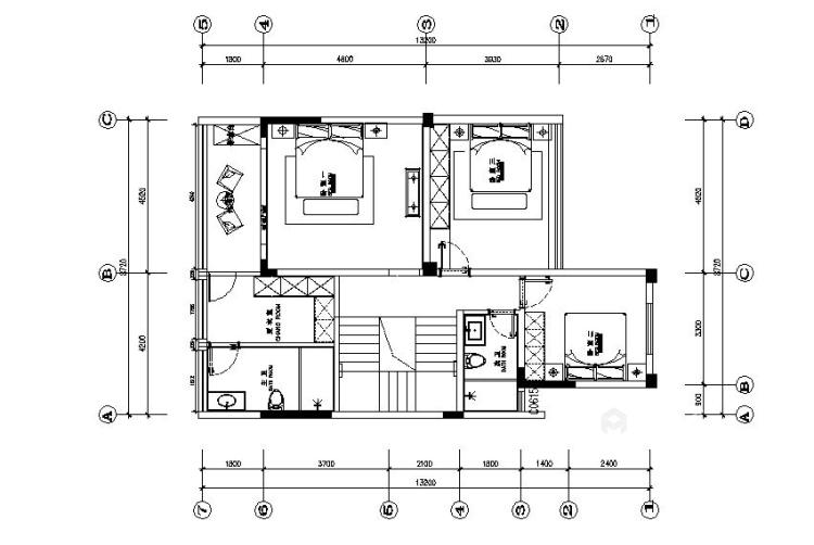 375平碧桂园现代风格-侘寂风别墅，至简至美直撞心窝-平面设计图及设计说明