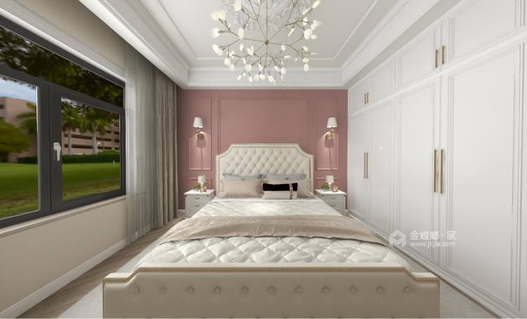 88平星河国际北欧风格-生活中的理想家-卧室效果图及设计说明