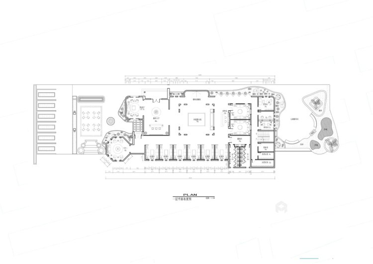3000平盛世-清华园中式风格-古典风-平面设计图及设计说明