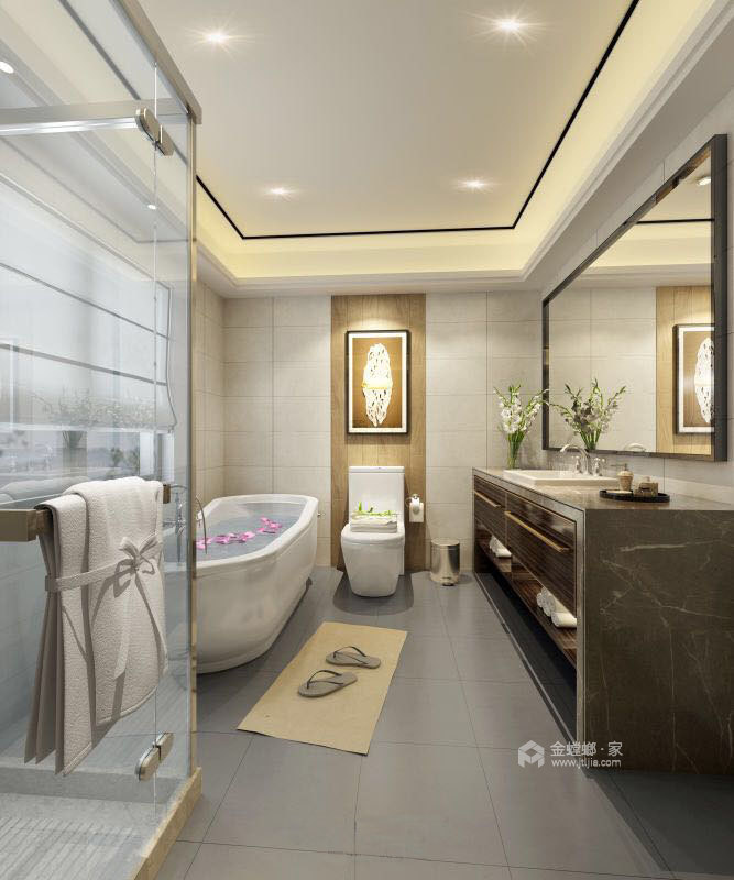 420平桃坞才苑新中式风格-淡然质朴的悠然雅居-卧室效果图及设计说明
