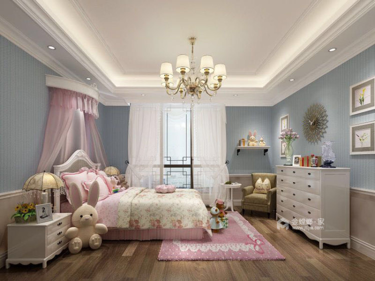 420平桃坞才苑新中式风格-淡然质朴的悠然雅居-卧室效果图及设计说明