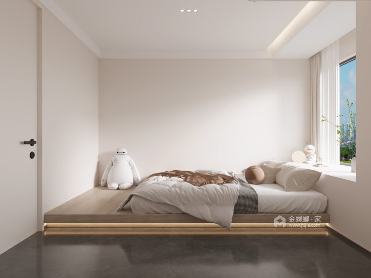 160平有色地质家园现代风格-空间意趣-卧室效果图及设计说明