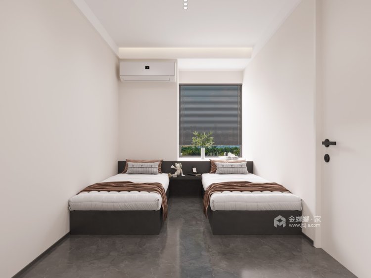 160平有色地质家园现代风格-空间意趣-卧室效果图及设计说明