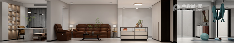 180平长安城如园现代风格-卧室效果图及设计说明