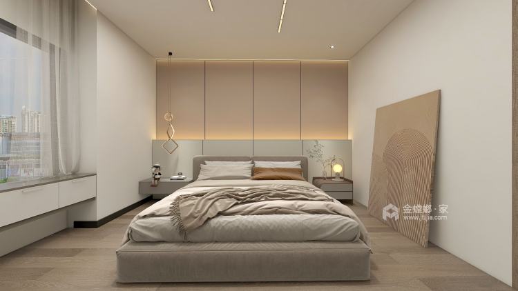 131平凯悦时代日式风格-卧室效果图及设计说明