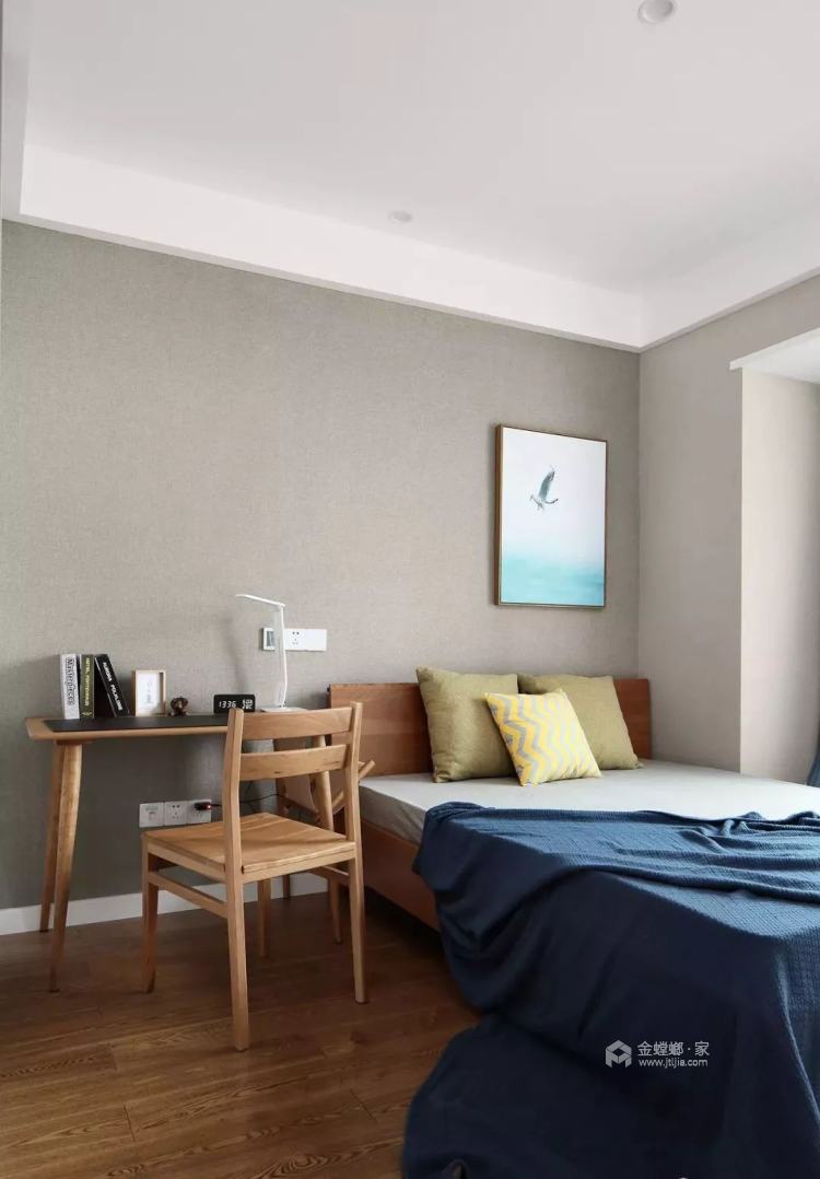 120平瑞光创意工厂北欧风格-自然感、舒适度-卧室效果图及设计说明