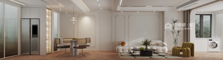 140平杰仕豪庭现代风格-空间效果图