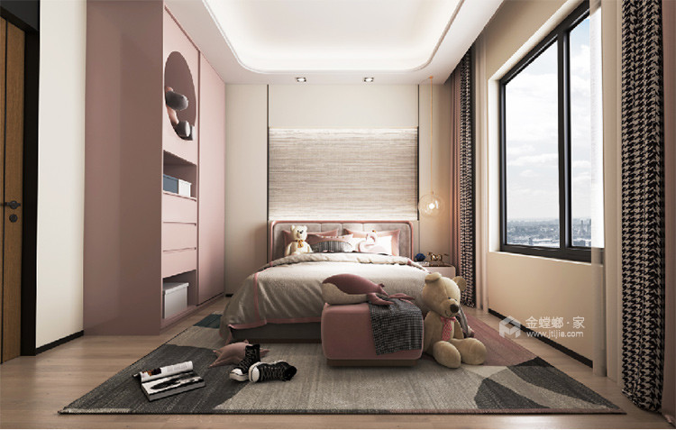 178平帝庭现代风格-高品质的生活方式-卧室效果图及设计说明