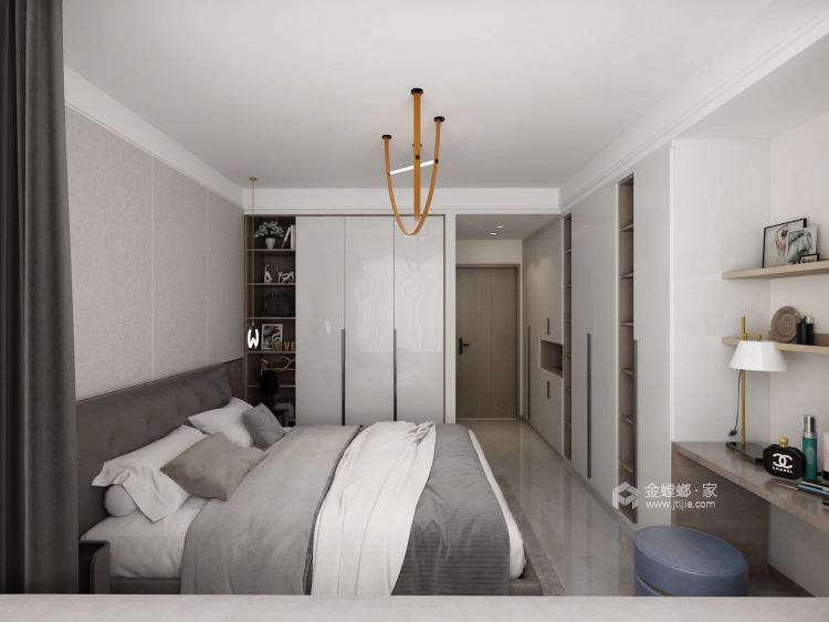155平国税局家属院新中式风格-不言奢华只言生活-卧室效果图及设计说明