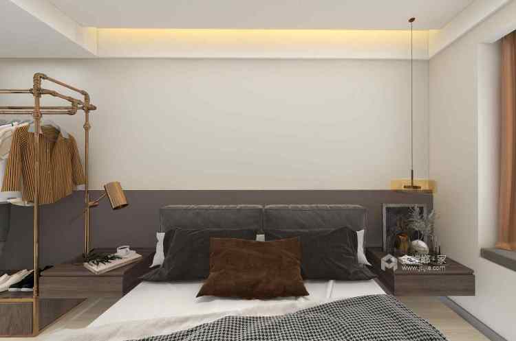 140平棠颂府现代风格-卧室效果图及设计说明