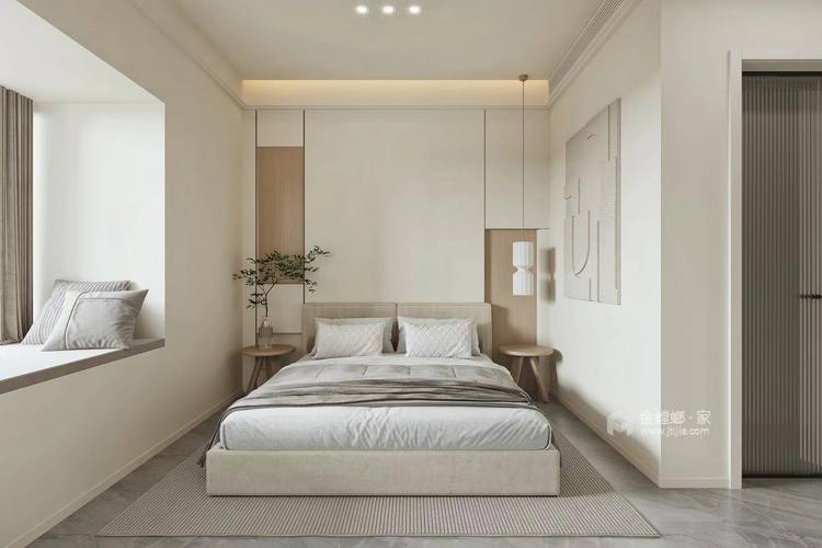 110平悦邛海现代风格-卧室效果图及设计说明