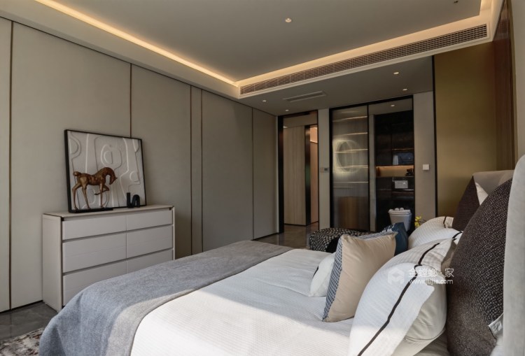 143平合创铂悦府现代风格-卧室效果图及设计说明