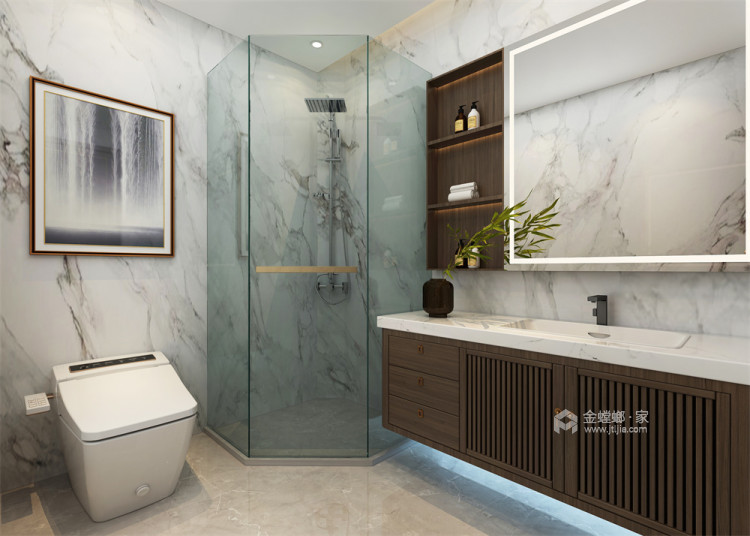 195平广电新景新中式风格-卧室效果图及设计说明