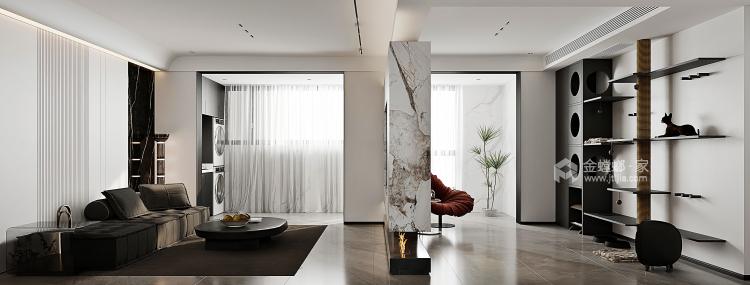 138平世茂璀璨星河现代风格-客厅效果图及设计说明