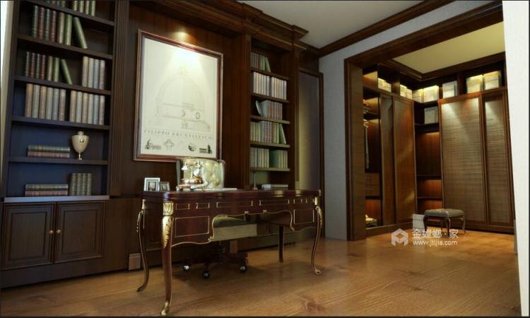 450平绿地迪亚庄园欧式风格-卧室效果图及设计说明