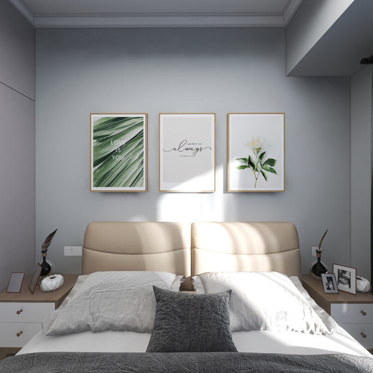 87平集美天宸现代风格-卧室效果图及设计说明