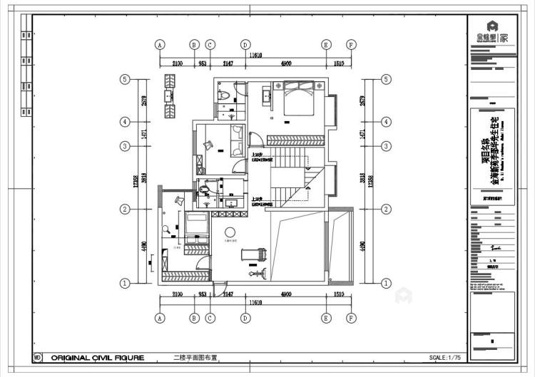 420平金海新苑新中式风格-平面设计图及设计说明