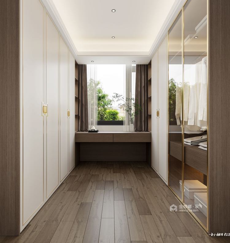 300平后巷别墅中式风格-卧室效果图及设计说明