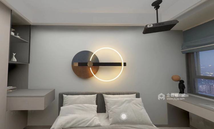 121平观江府现代风格-卧室效果图及设计说明