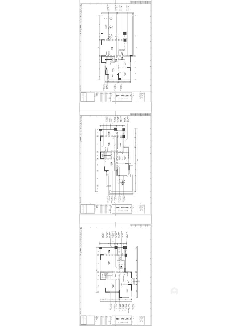 305平临港邦泰花园城现代风格-业主需求&原始结构图