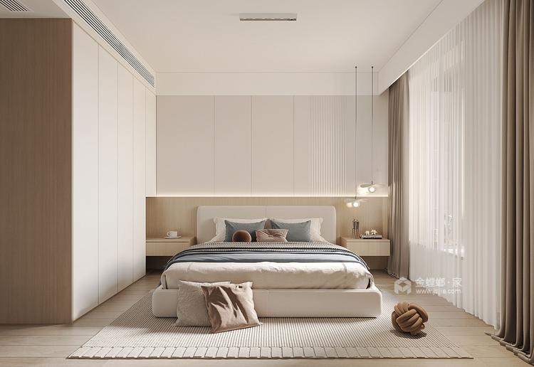 120平颐高唐柠府现代风格-卧室效果图及设计说明