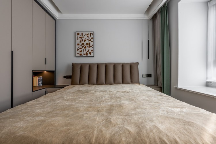 89平名仕豪庭现代风格-质感空间轻享受-卧室效果图及设计说明