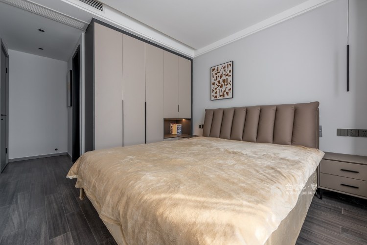 89平名仕豪庭现代风格-质感空间轻享受-卧室效果图及设计说明