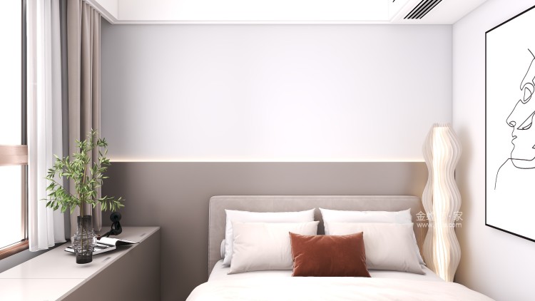 119平北城天娇现代风格-卧室效果图及设计说明