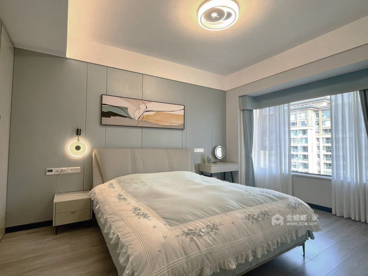 129平棠颂府现代风格-卧室效果图及设计说明