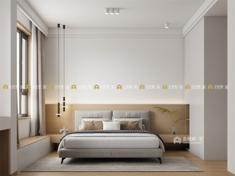 200平阳光城·花满墅现代风格-拥一处风景，享四时变化-卧室效果图及设计说明