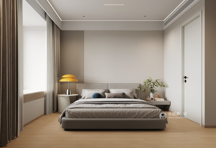 175平建发悦江南现代风格-卧室效果图及设计说明