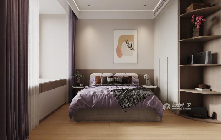 175平建发悦江南现代风格-卧室效果图及设计说明