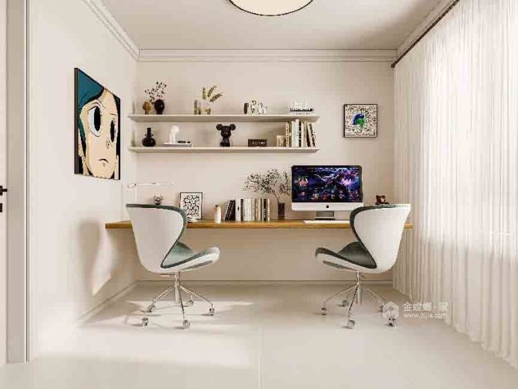 119平上善含芳苑现代风格-奶油风 幸福之家-卧室效果图及设计说明