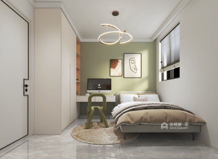 142平融侨雅筑法式风格-卧室效果图及设计说明