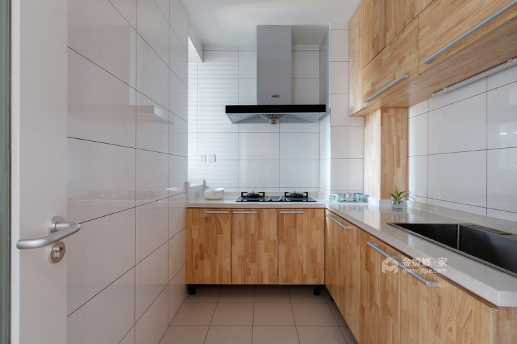 110平凤凰城一期现代风格-极简风格设计-厨房