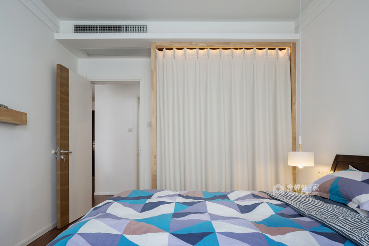 110平凤凰城一期现代风格-极简风格设计-卧室效果图及设计说明