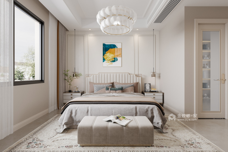 150平云锦台欧式风格-卧室效果图及设计说明