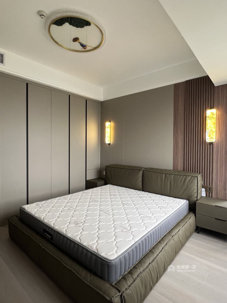 175平冠江墅现代风格-卧室效果图及设计说明