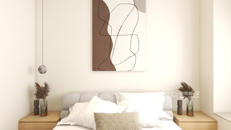 110㎡碧桂园时代之光日式风格-卧室效果图及设计说明