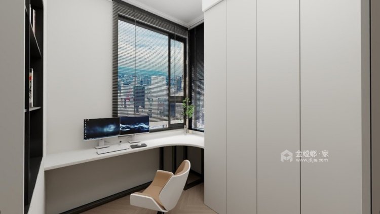 145平公元π跃层现代风格-卧室效果图及设计说明