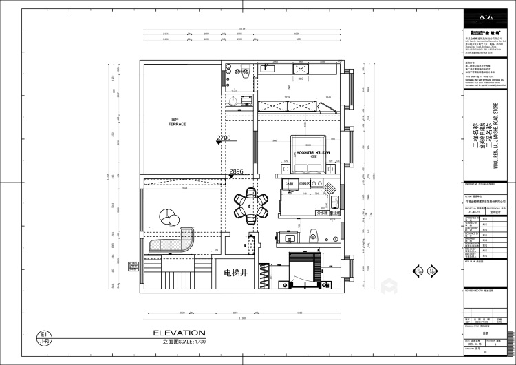 220平方5室自建房现代效果-平面设计图及设计说明