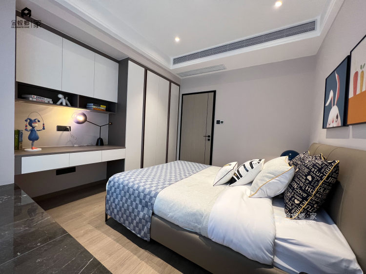 167平江山赋轻奢风格-卧室效果图及设计说明